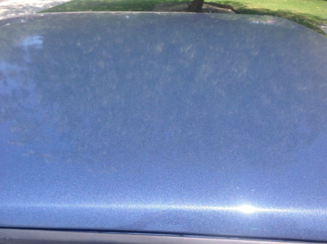 1986 Blue Ford Mustang Notchback