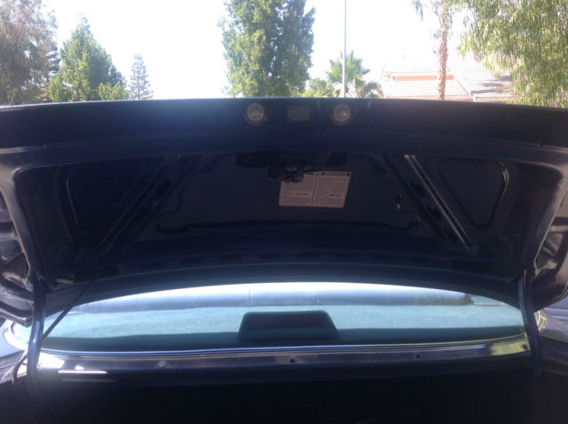 1986 Blue Ford Mustang Notchback