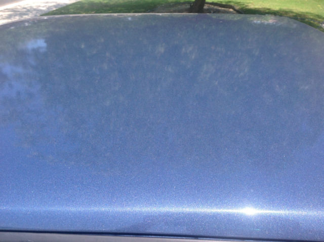 1986 Blue Ford Mustang Notchback