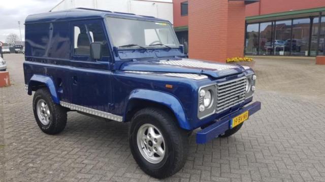 1988 Gray Land Rover Defender