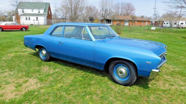 1967 Blue Chevrolet Chevelle