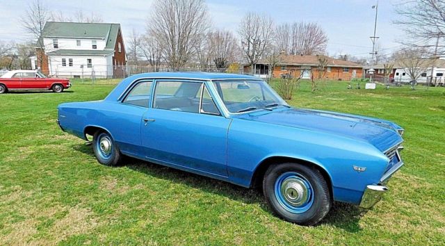 1967 Blue Chevrolet Chevelle