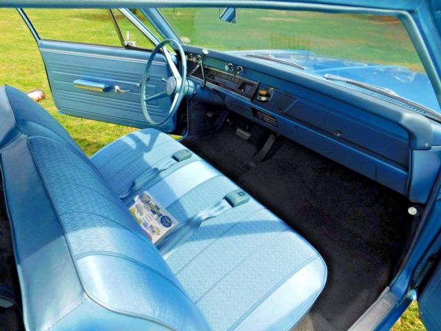 1967 Blue Chevrolet Chevelle