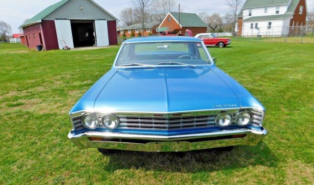 1967 Blue Chevrolet Chevelle