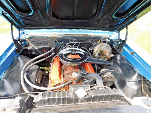 1967 Blue Chevrolet Chevelle