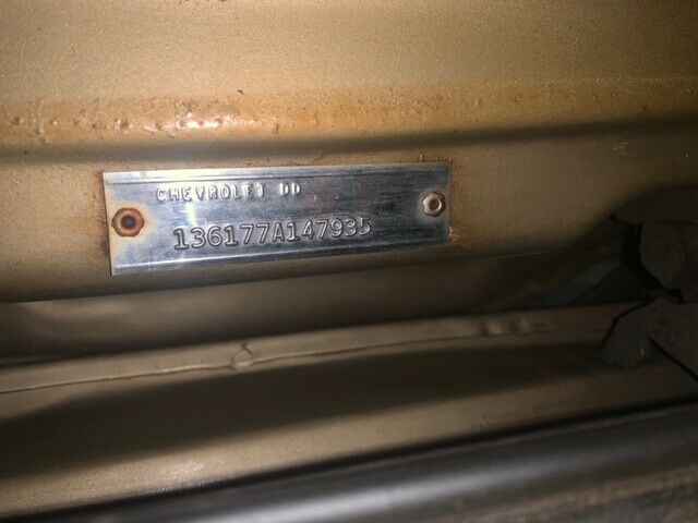 1967 Gold Chevrolet Chevelle 2dr hardtop