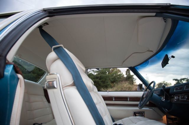 1976 Blue Cadillac Eldorado Coupe