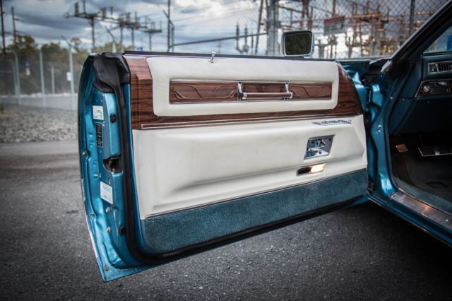 1976 Blue Cadillac Eldorado Coupe