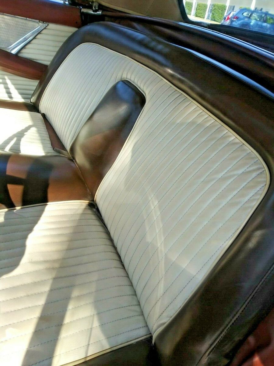 1956 Beige Ford Thunderbird Convertible