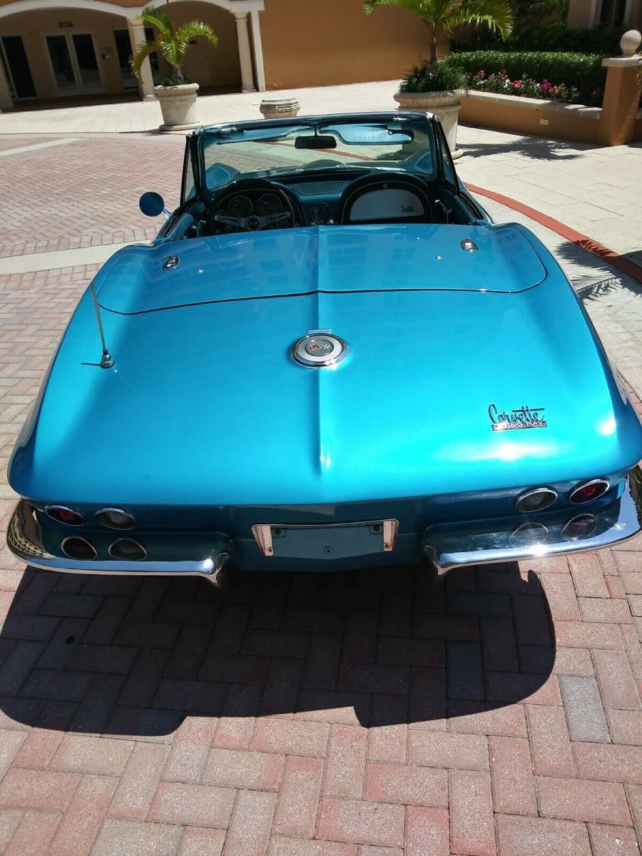 1966 Nassau blue Chevrolet Corvette Coupe