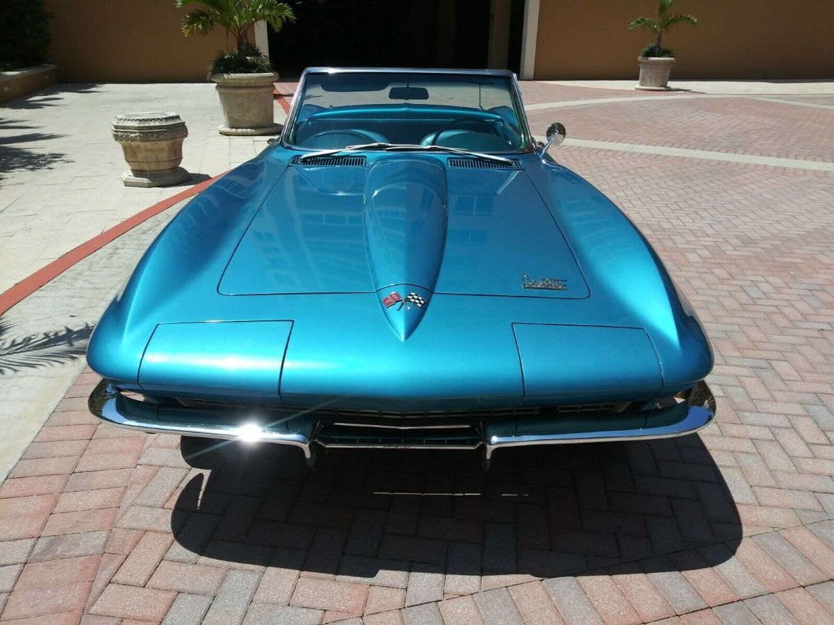 1966 Nassau blue Chevrolet Corvette Coupe