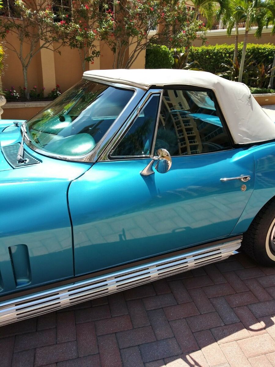 1966 Nassau blue Chevrolet Corvette Coupe