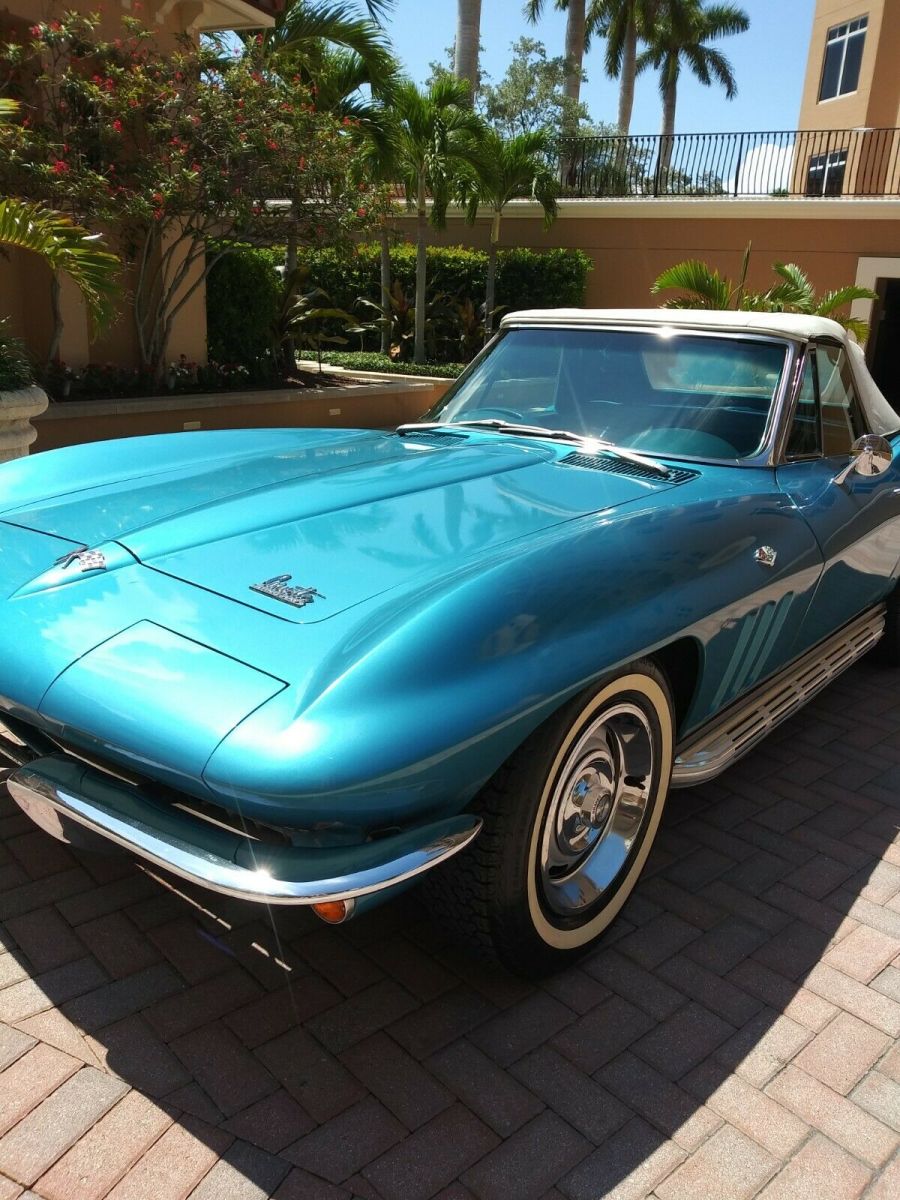 1966 Nassau blue Chevrolet Corvette Coupe