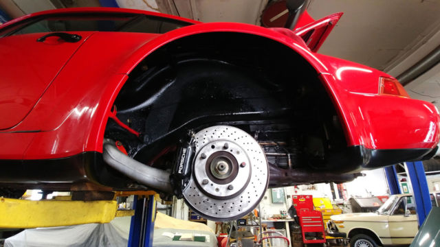 1991 Red Porsche 911 Coupe