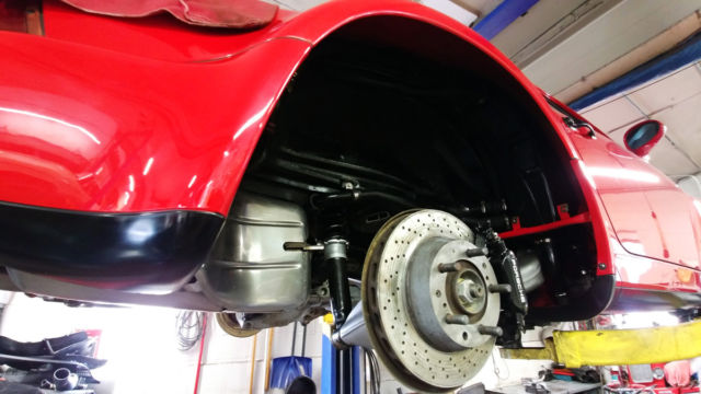 1991 Red Porsche 911 Coupe