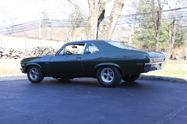 1972 Green Chevrolet Nova Coupe