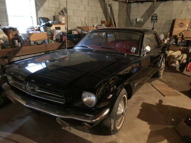 1965 Black Ford Mustang Coupe