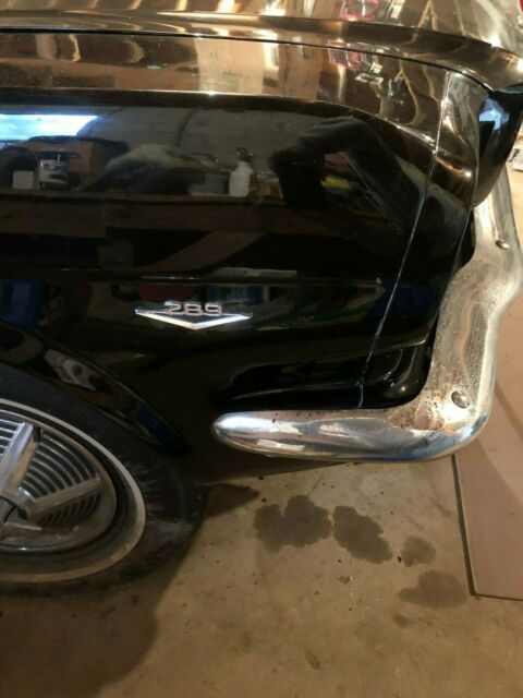 1965 Black Ford Mustang Coupe