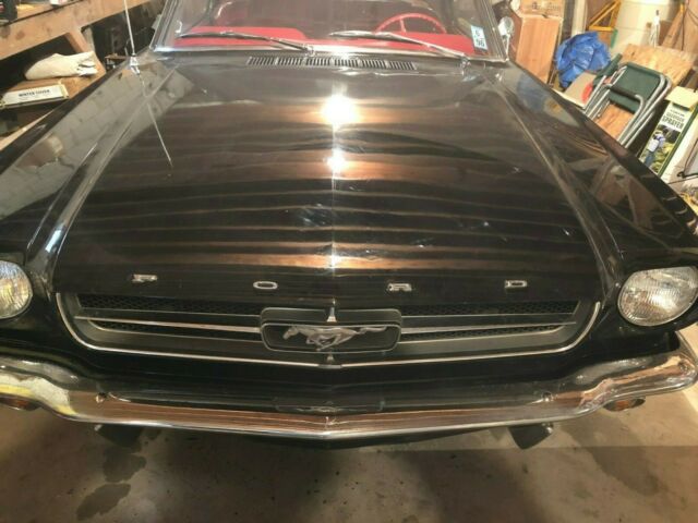 1965 Black Ford Mustang Coupe