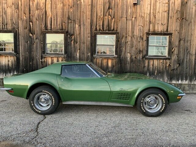 1972 Green Chevrolet Corvette Coupe