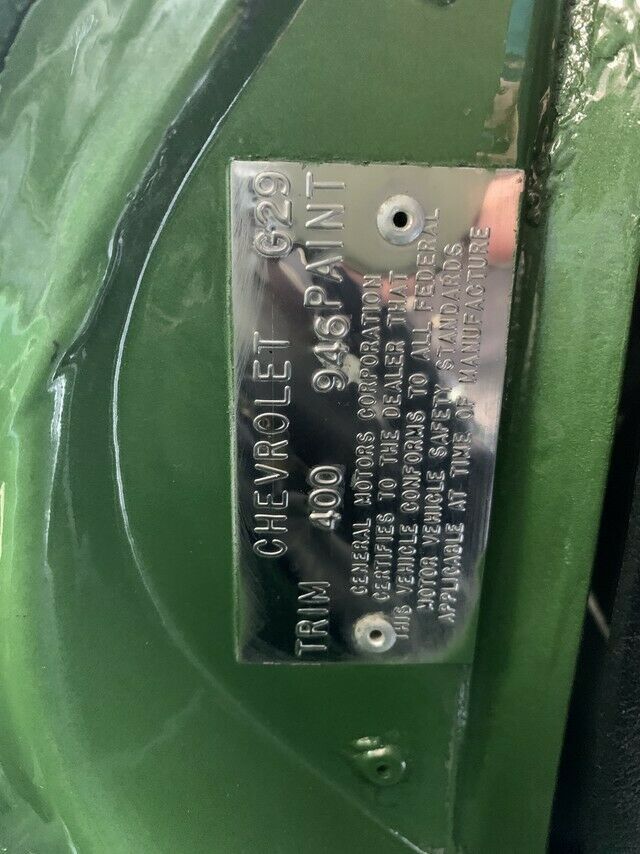 1972 Green Chevrolet Corvette Coupe