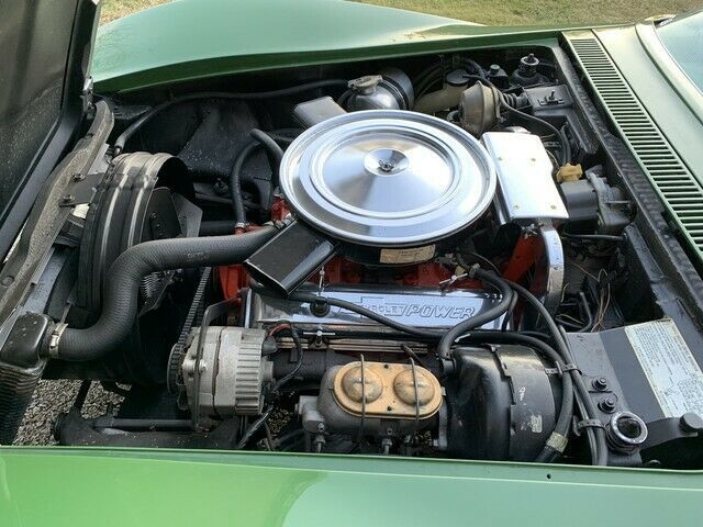 1972 Green Chevrolet Corvette Coupe