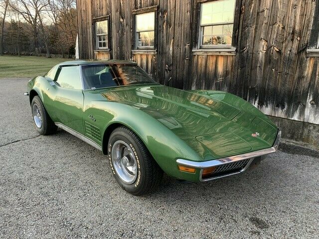 1972 Green Chevrolet Corvette Coupe