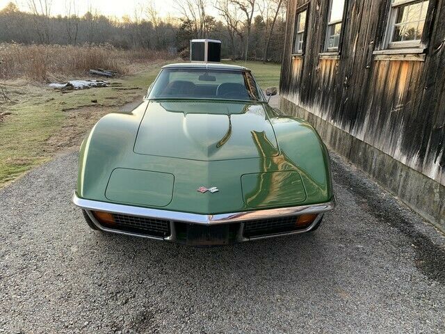 1972 Green Chevrolet Corvette Coupe