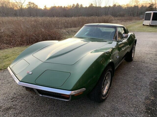 1972 Green Chevrolet Corvette Coupe