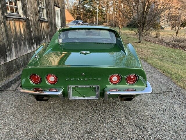 1972 Green Chevrolet Corvette Coupe