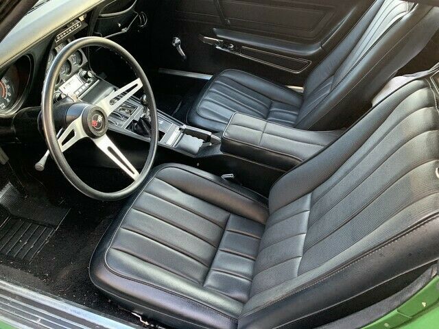 1972 Green Chevrolet Corvette Coupe