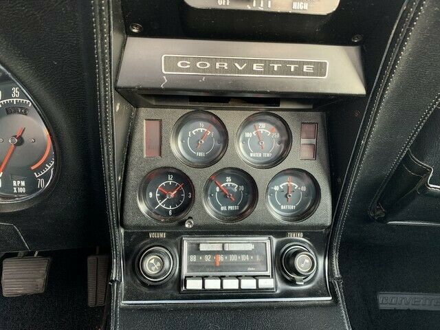 1972 Green Chevrolet Corvette Coupe