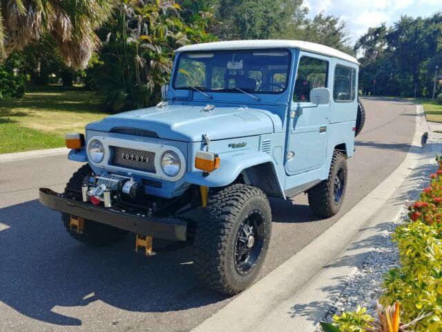 1977 Blue Toyota FJ Cruiser SUV
