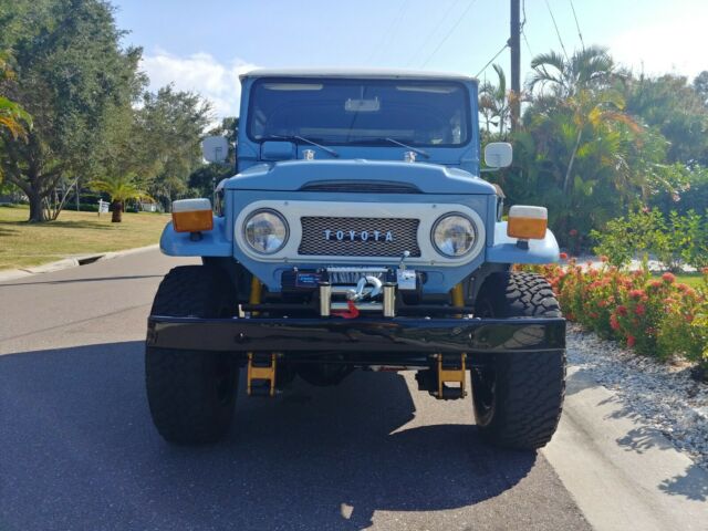 1977 Blue Toyota FJ Cruiser SUV
