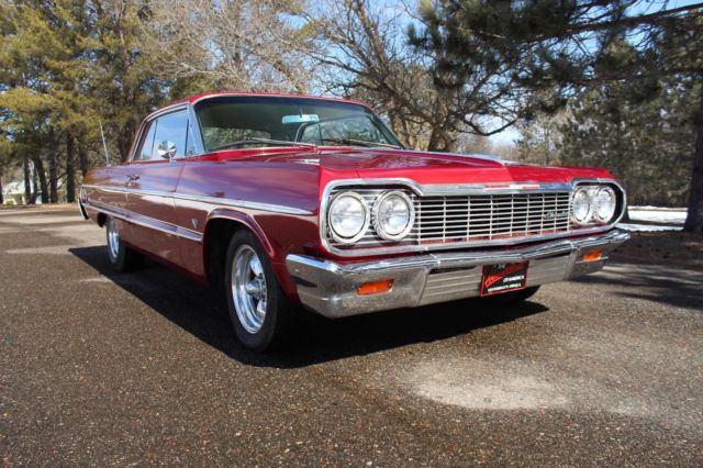 1964 Red Chevrolet Impala Coupe