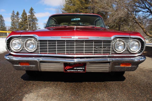1964 Red Chevrolet Impala Coupe