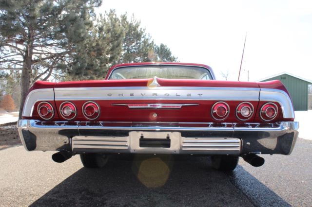1964 Red Chevrolet Impala Coupe
