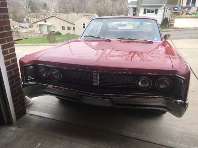 1967 Red Chrysler Newport Coupe