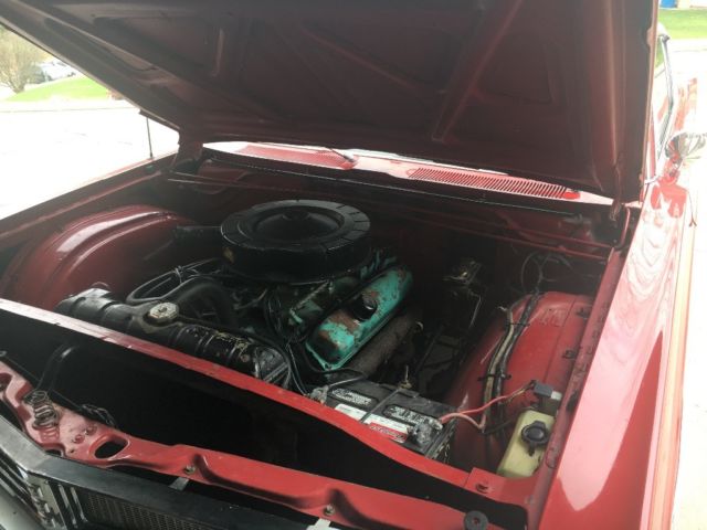 1967 Red Chrysler Newport Coupe