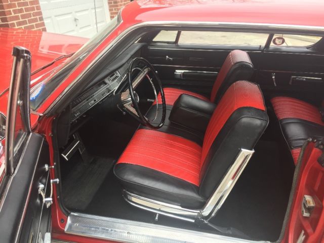 1967 Red Chrysler Newport Coupe