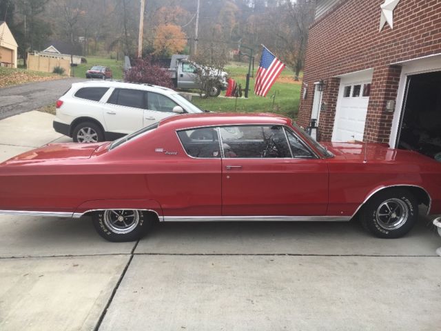 1967 Red Chrysler Newport Coupe