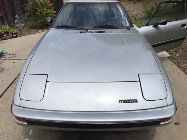 1983 Silver Mazda RX-7 Coupe