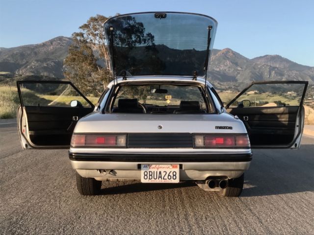 1983 Silver Mazda RX-7 Coupe