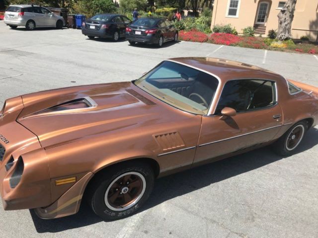 1979 Gold Chevrolet Camaro Coupe