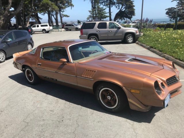 1979 Gold Chevrolet Camaro Coupe