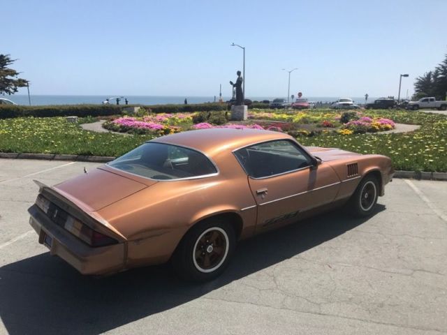 1979 Gold Chevrolet Camaro Coupe