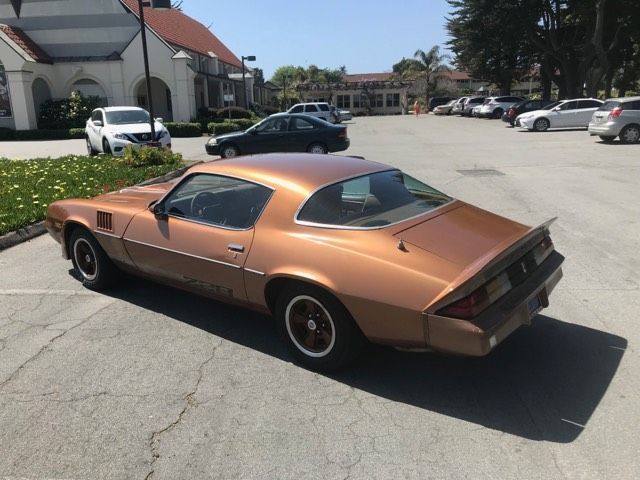 1979 Gold Chevrolet Camaro Coupe