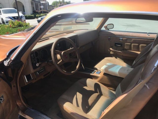 1979 Gold Chevrolet Camaro Coupe