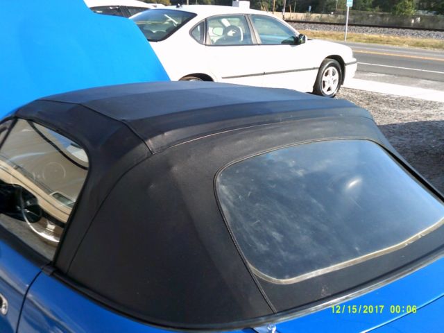 1992 Blue Mazda MX-5 Miata Convertible