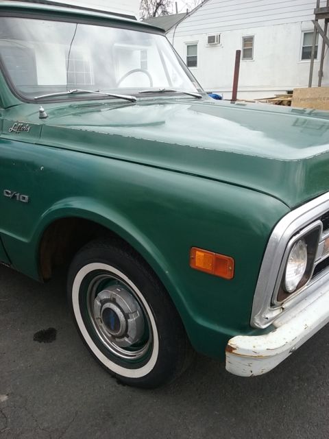 1969 Green Chevrolet C-10 Standard Cab Pickup
